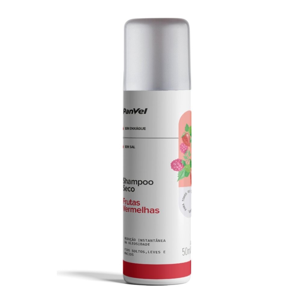 Shampoo A Seco Panvel Frutas Vermelhas 50ml