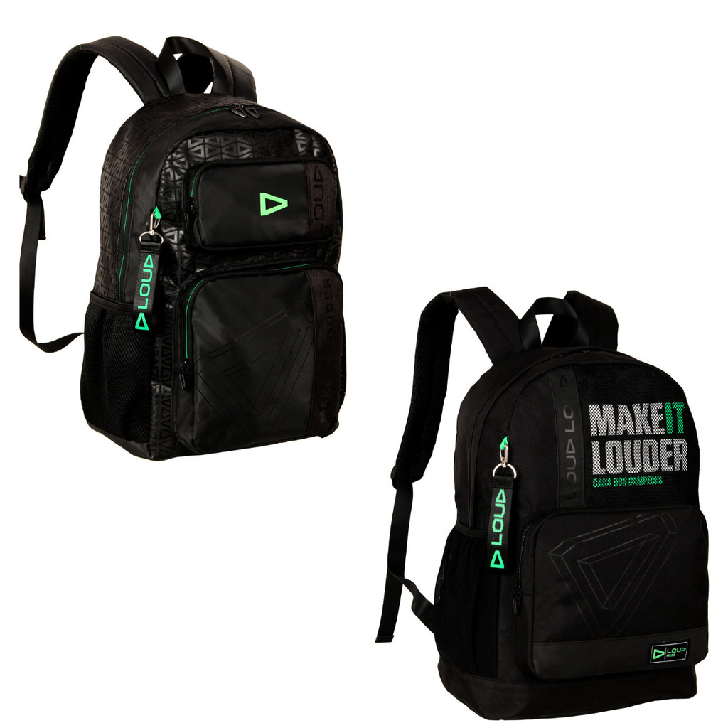 Mochila de Costas Masculina Loud - Clio Style em Oferta na Shopee