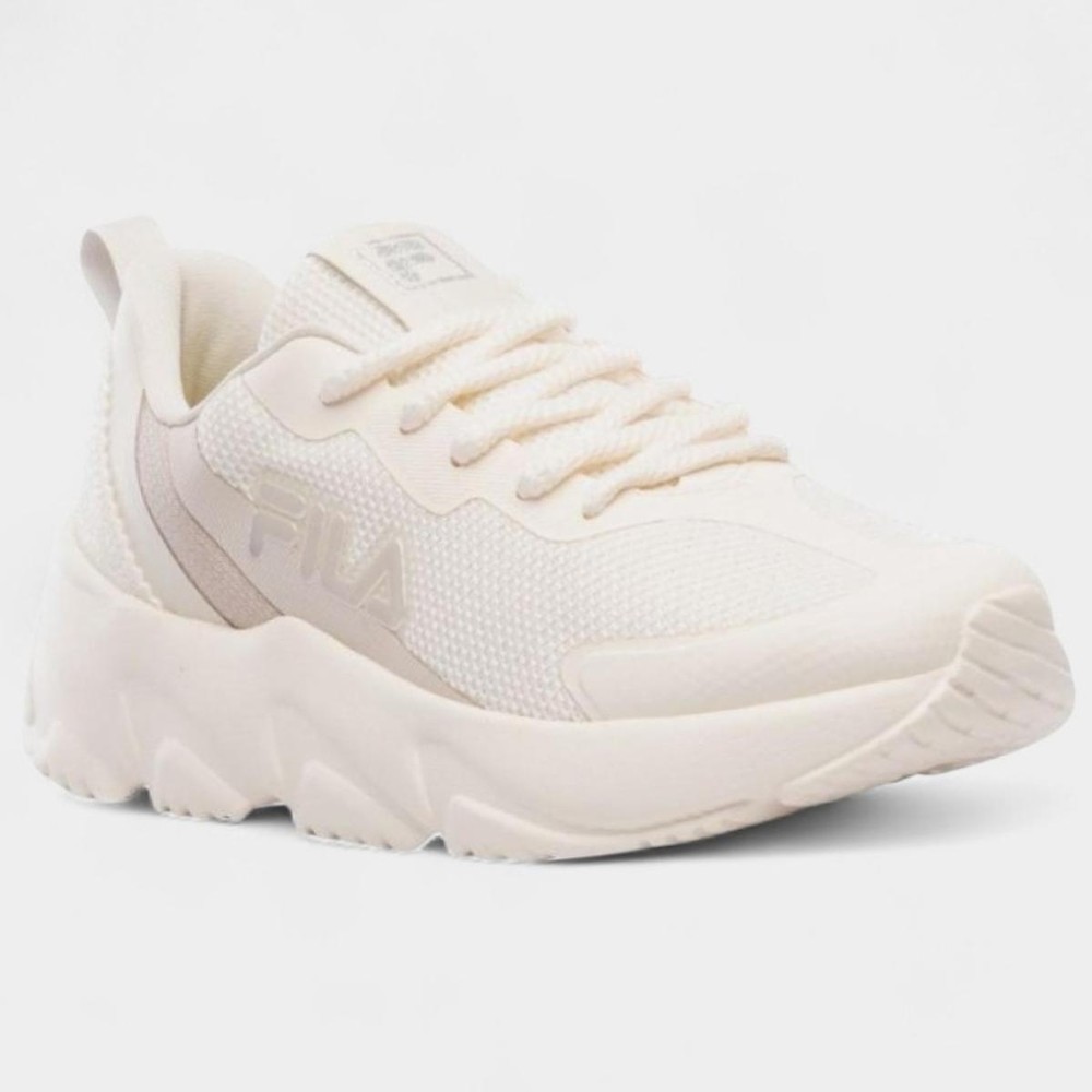 Tênis Fila Emotion Feminino - Off White e Bege