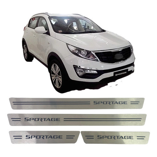 Kit Soleira Aço Inox Kia Sportage Ex Lx Prestige 2015 A 2023