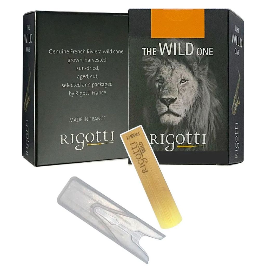 Palheta De Bambu Para Sax Alto Profissional Rigotti Wild