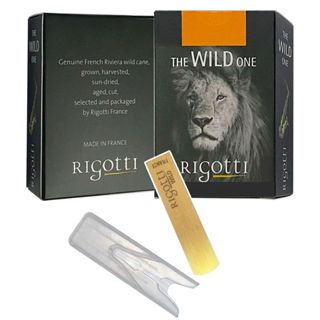 Palheta De Bambu Para Sax Alto Profissional Rigotti Wild em Oferta na Shopee