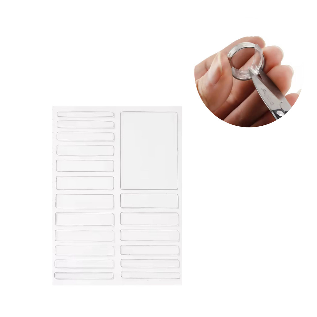 Adesivo Silicone Ajusta Regula Reduz Tamanho Anel Aliança