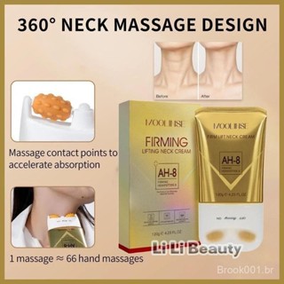 YCZ AH-8 Creme Firmador para Pescoço 120g Rolo Natural Hidratante para Rosto e Corpo pomuisbr V18V em Oferta na Shopee