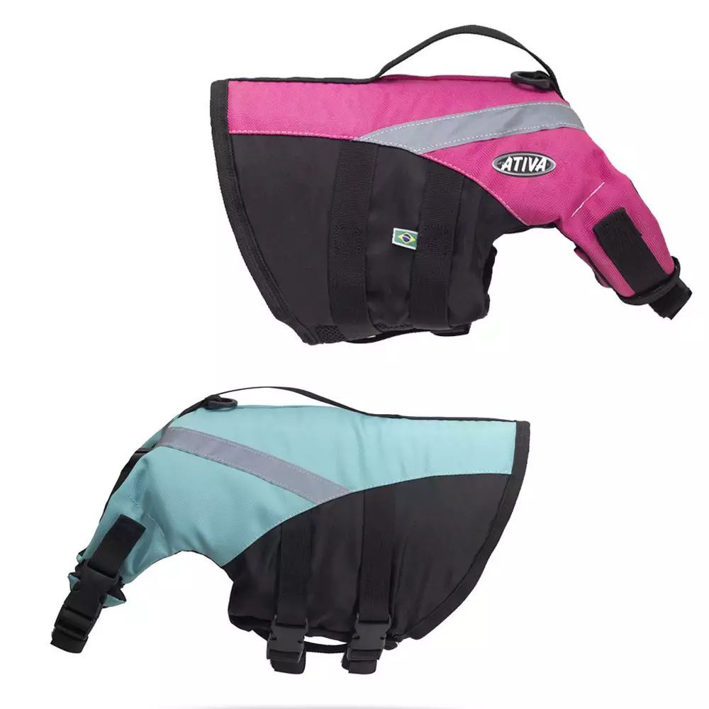 Colete Salva Vidas Ativa Pet Aventura Tam P 6 à 9kg em Oferta na Shopee