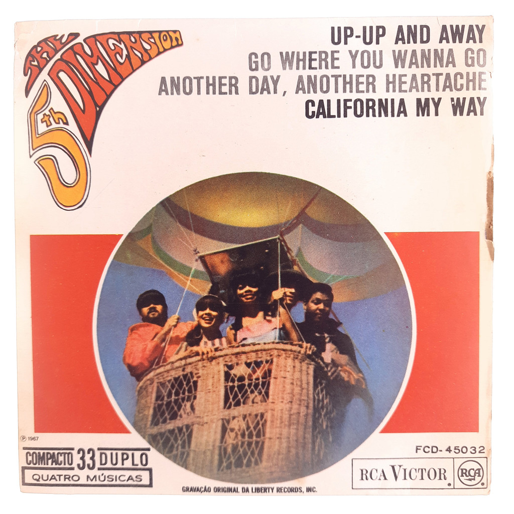 Compacto Up-Up And Away - The 5th Dimension 1967