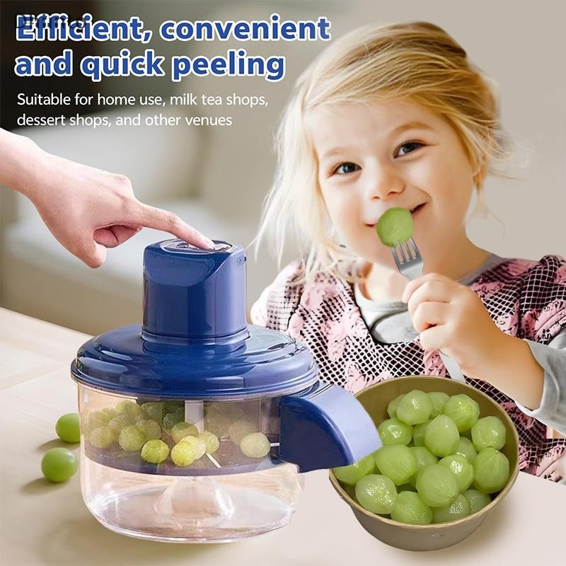 [Dhiint] Máquina Elétrica Para Descascar Uva , Alho Automático E Frutas Pequenas , Cereja , Tomate , Descascador , Ferramenta