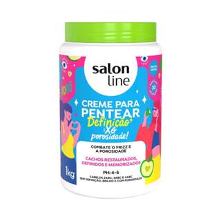 Creme para Pentear Salon Line Definição Xô Porosidade! 1kg em Oferta na Shopee