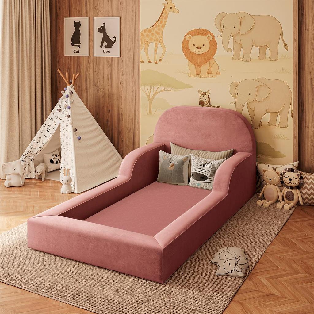 Cama Montessoriana Criança Proteção Lateral - Balaqui em Oferta na Shopee