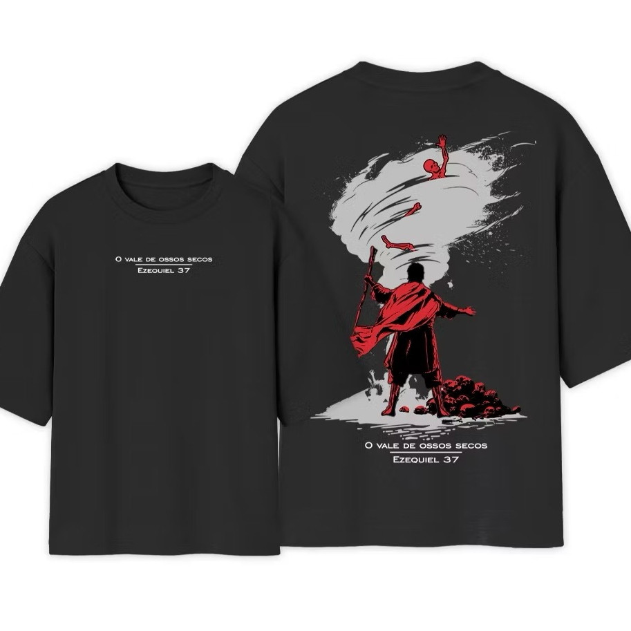 [Camiseta Premium em Algodão Puro]GXG Camiseta Jesus Oversized Streetwear Masculina Feminina Blusa Over Camisa Estilosa