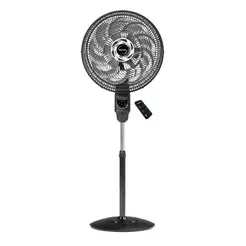 Ventilador De Coluna Mallory Max Control 40cm Preto E Grafite 220V