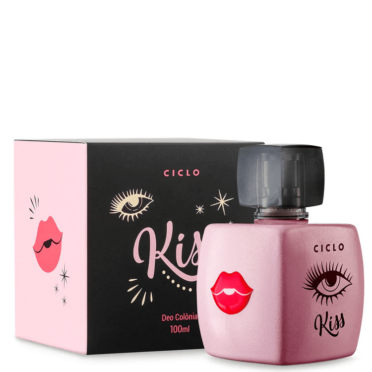 Colônia Feminina Ciclo Kiss 100ml