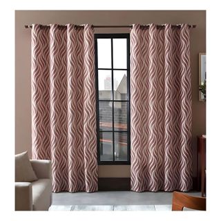 Cortina Para Sala Dinamarca 2,20mX2,40m - Sultan em Oferta na Shopee