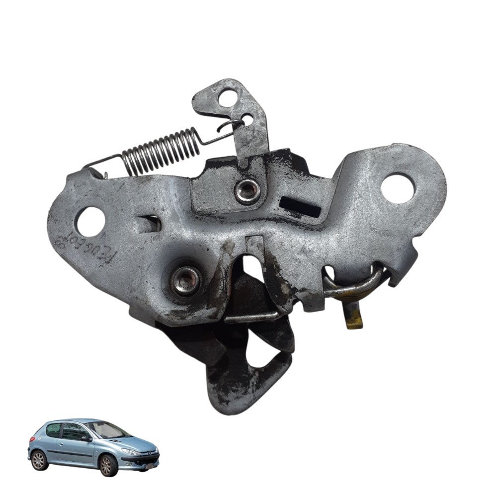 Fechadura Trava Do Capo Peugeot 206 2004 A 2009