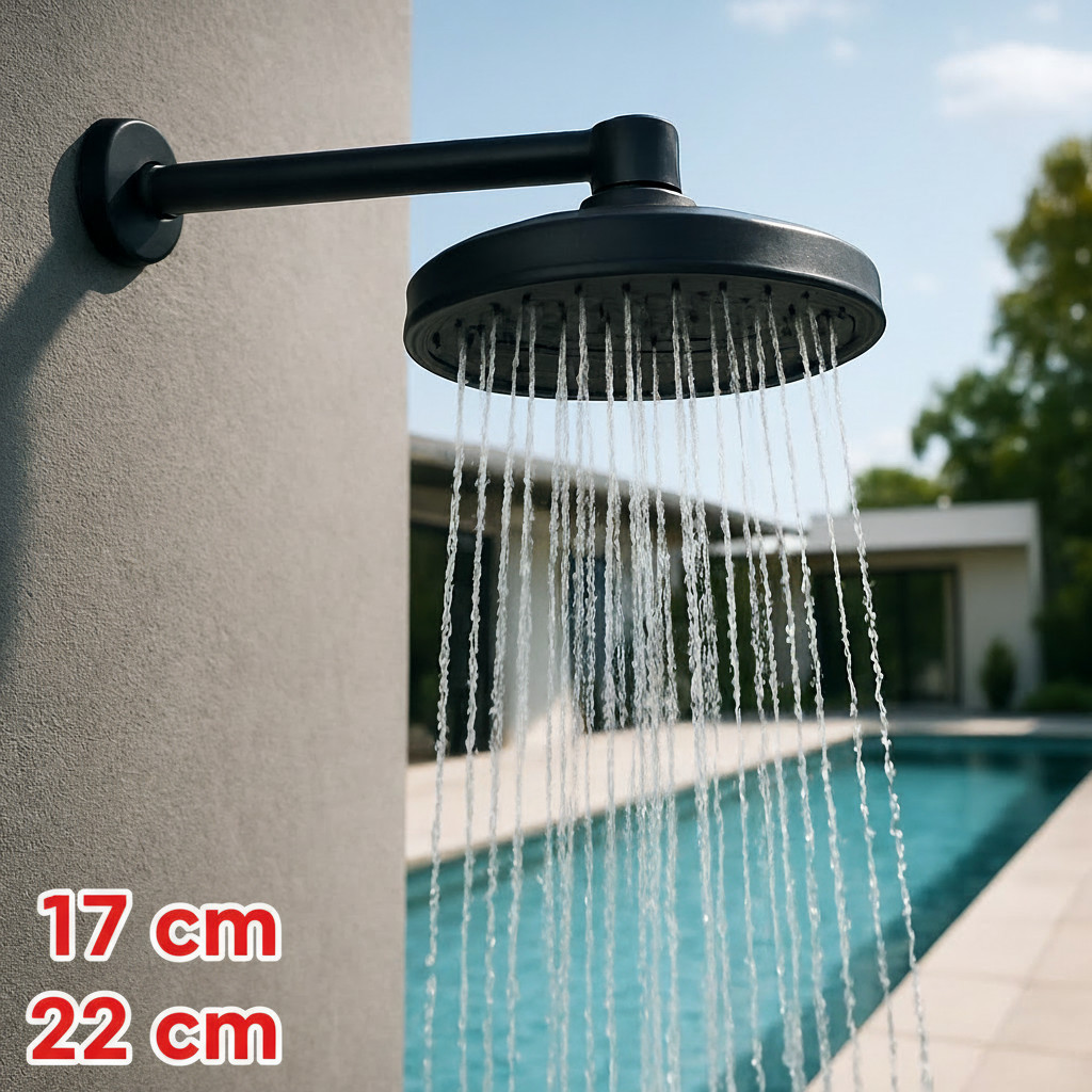 Ducha Piscina Externa Preta: Onde Comprar | BuscaProdutos