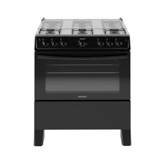 Fogão Itatiaia Star New Piso 6 Bocas Preto Mesa de Inox Bivolt 3700000474 em Oferta na Shopee