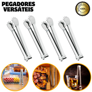 Kit Pegador De Gelo inox 18,5cm alimentos fruta Bar Drinks Kit com 2, 3, 4, 8 e 10 unidades em Oferta na Shopee
