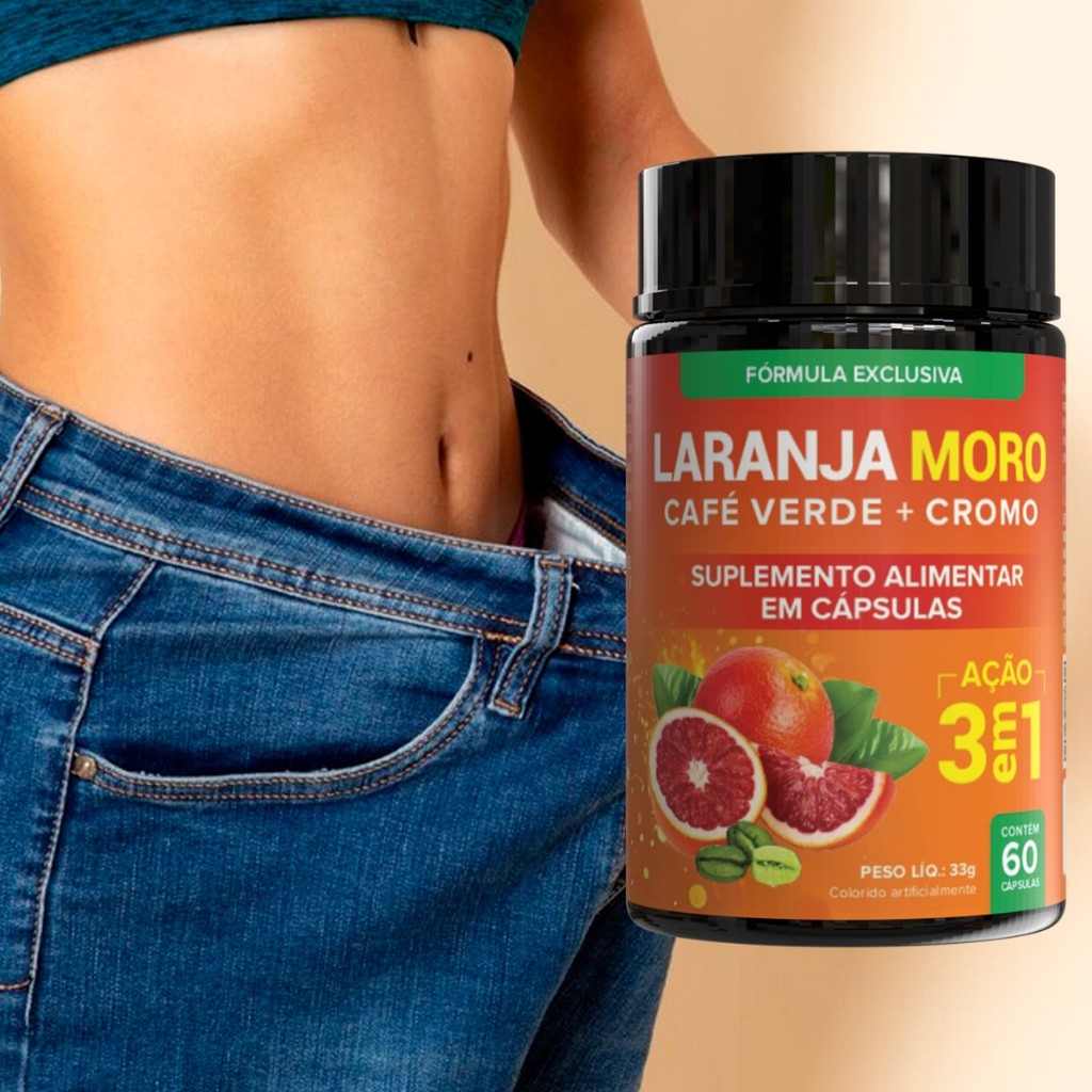 LARANJA M Premium Ação 3 em 1 - 60 Cápsulas