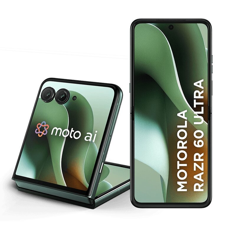 Smartphone Motorola Razr 60 Ultra 5G - Verde, 1TB, 32GB (16GB RAM+16GB Ram Boost