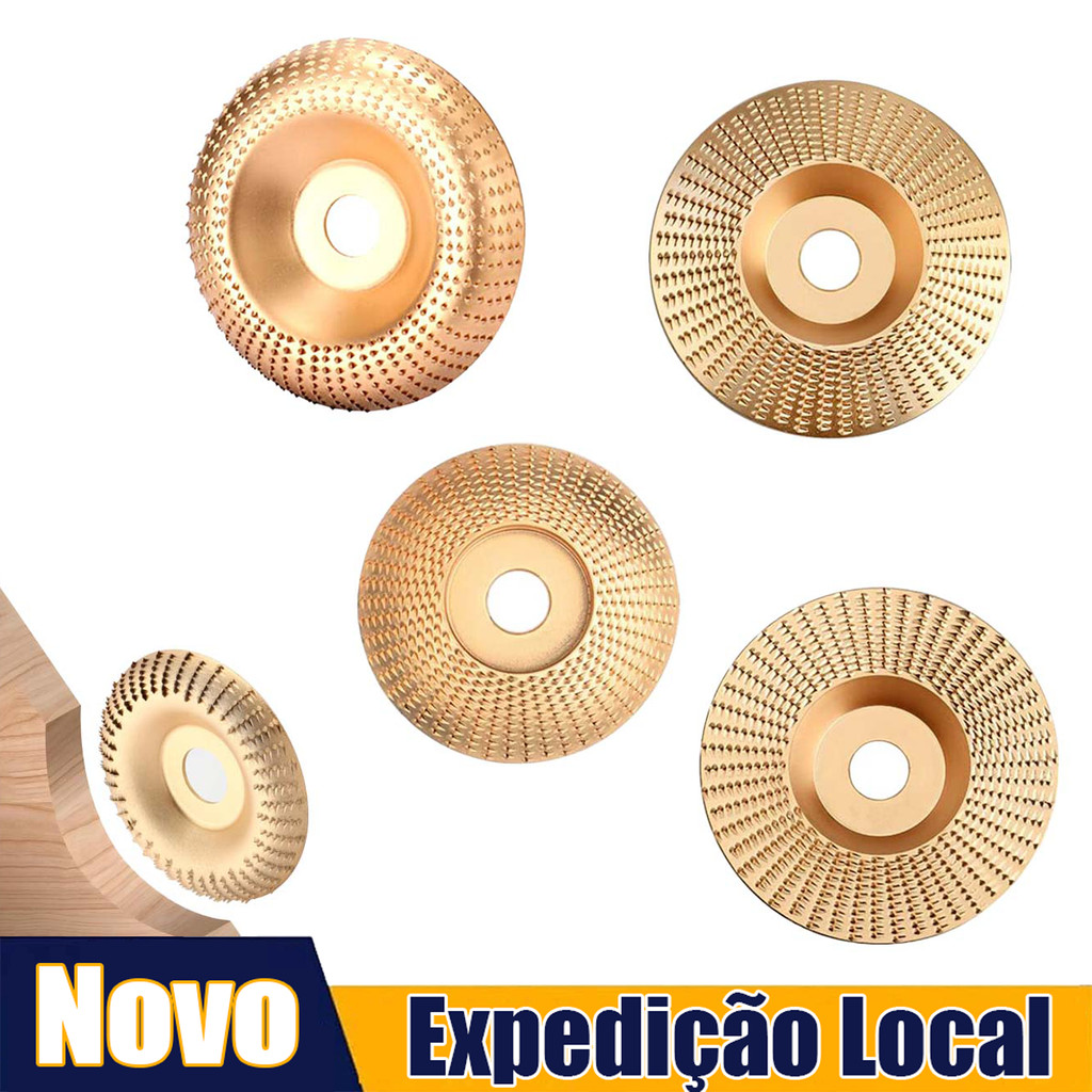 Disco de moedura do aço de tungstênio de 16mm 4-piece talha, disco da gravura, disco de moedura
