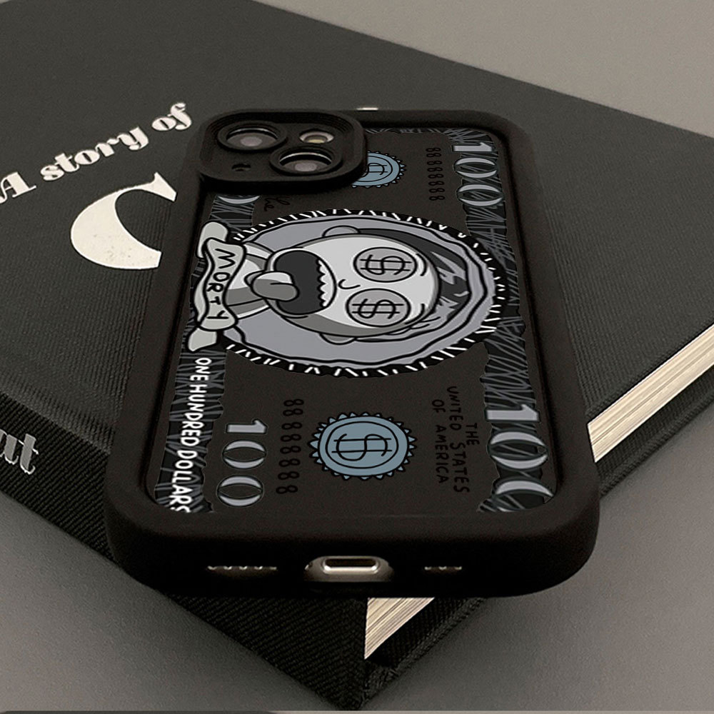 Capa Para iPhone 17 Pro Max 17Air 16 15 13 11 14 12 11 Xs XR Anime Dólar Design 3D Caso