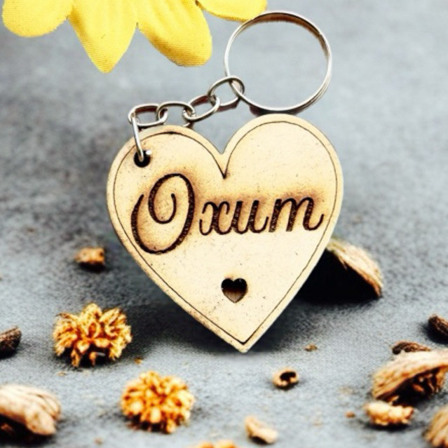 kit Chaveiro Oxirás  CORAÇÃO OXUM , MDF, decoração, lembrancinhas em Oferta na Shopee