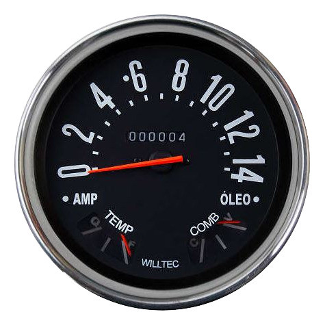 Velocímetro Instrumentos Painel Willys F75 Rural Jeep 72 Cj5