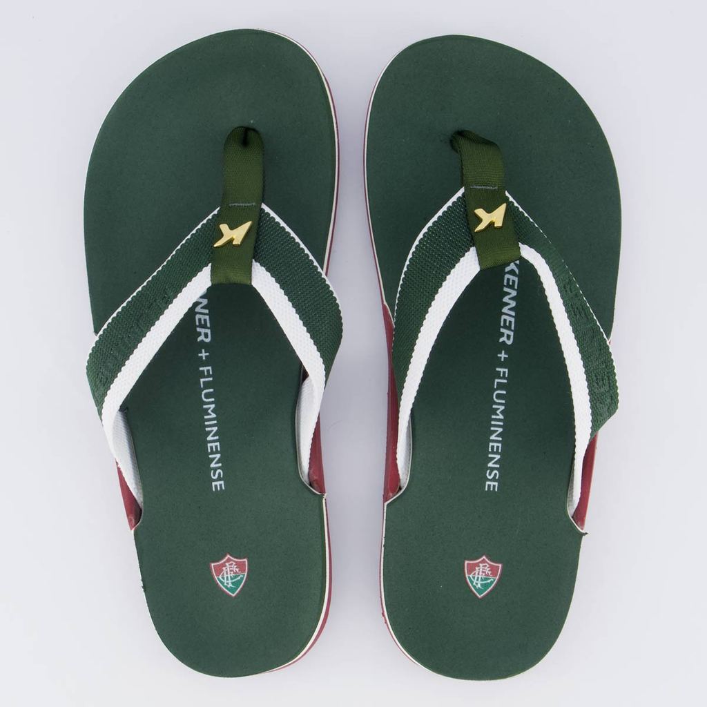 Chinelo Kenner NK6 Fluminense Verde