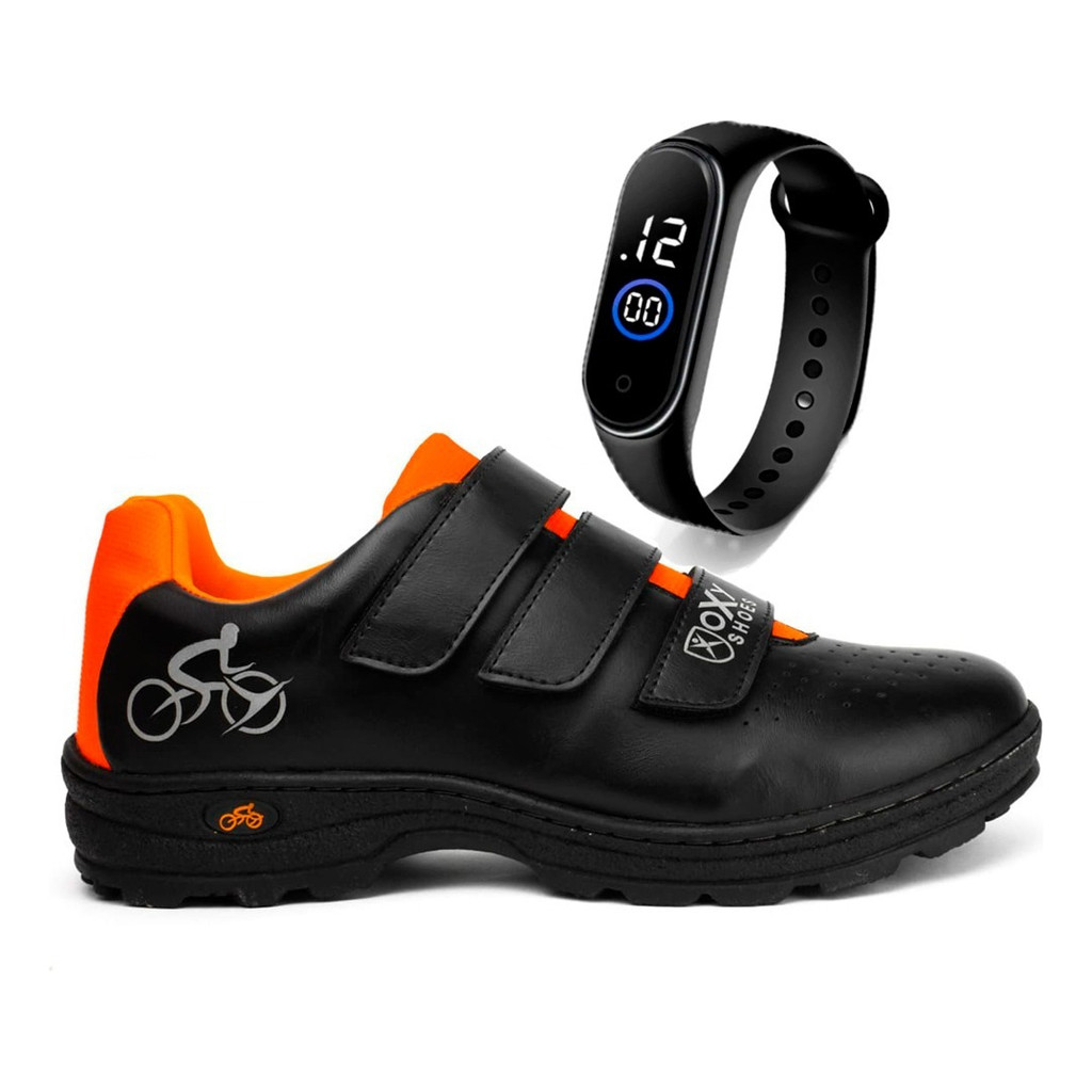 Sapatilha Sem Clip para Ciclismo – Conforto, Estilo e Segurança no Pedal+ Relogio Esportivo