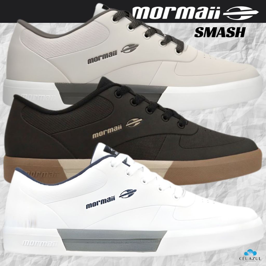 Tênis Masculino Mormaii Original Urban Smash em Oferta na Shopee
