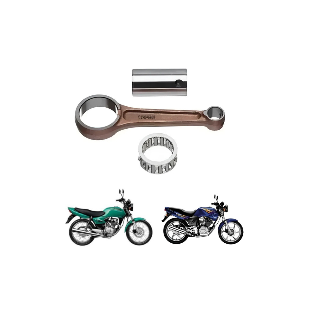 Biela Completa CBX200 Titan125 1992 a 2001 Peça Original Nikki Performance Garantida