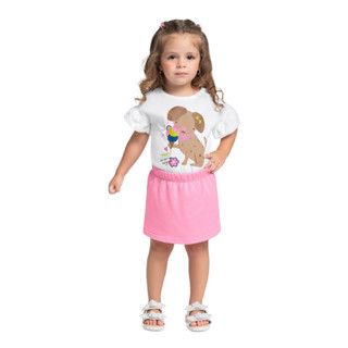 Conjunto Blusa Short-Saia Bee Loop em Oferta na Shopee