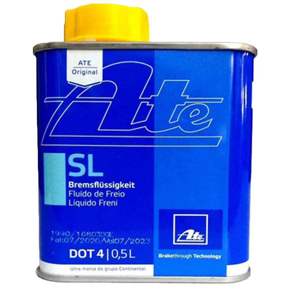 Fluido de Freio Marca ATE Dot 4 SL 500ml Alemão Original
