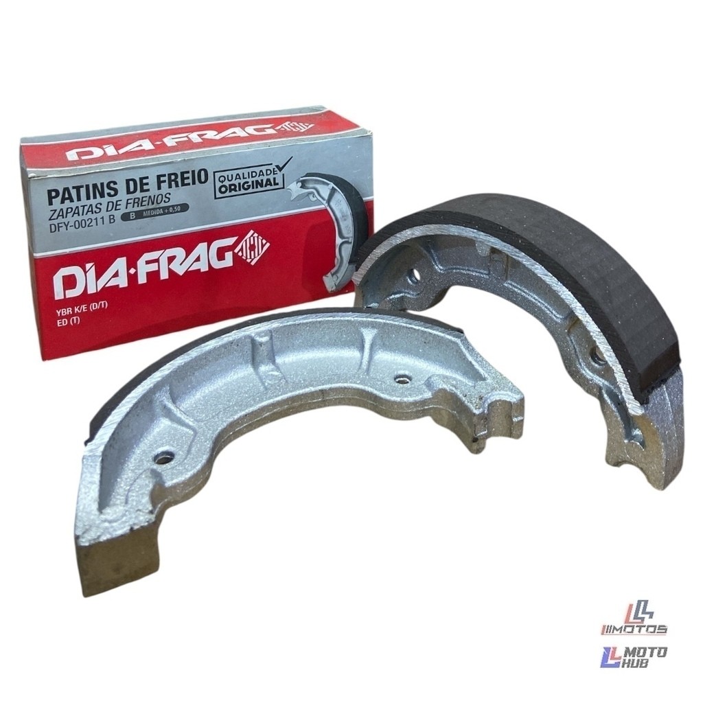 Patin De Freio Ybr Dfy-00211b (+0.50) Diafrag