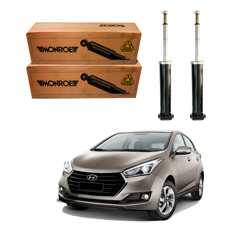 Par Amortecedor Traseiro, Hb20 1.0 1.6 2016 A 2019 em Oferta na Shopee