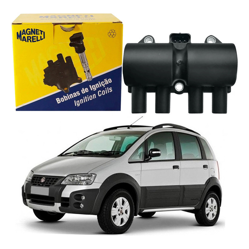 Bobina De Ignição Marelli Fiat Idea Adventure 1.8 8v 2006 A 2010 em Oferta na Shopee