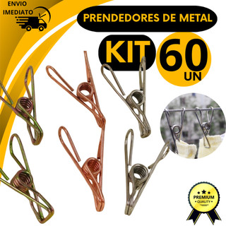 60/36/12 Prendedores De Roupa Sacolas Pacote Acessórios Pregador Decorativo de Metal Para Embalagens