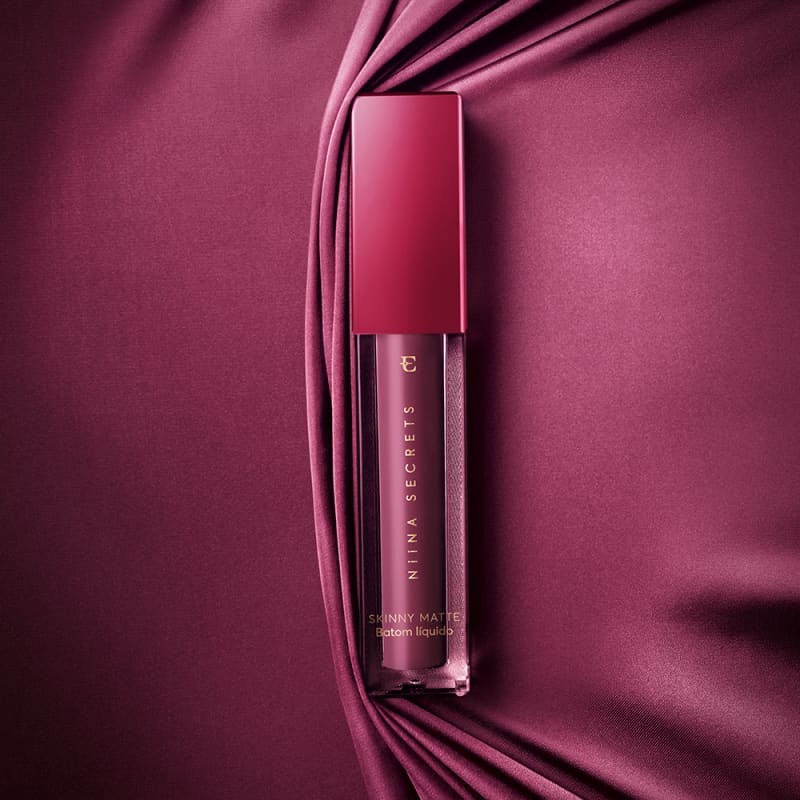Batom Líquido Niina Secrets Skinny Matte Eudora 5ml VARIAS CORES
