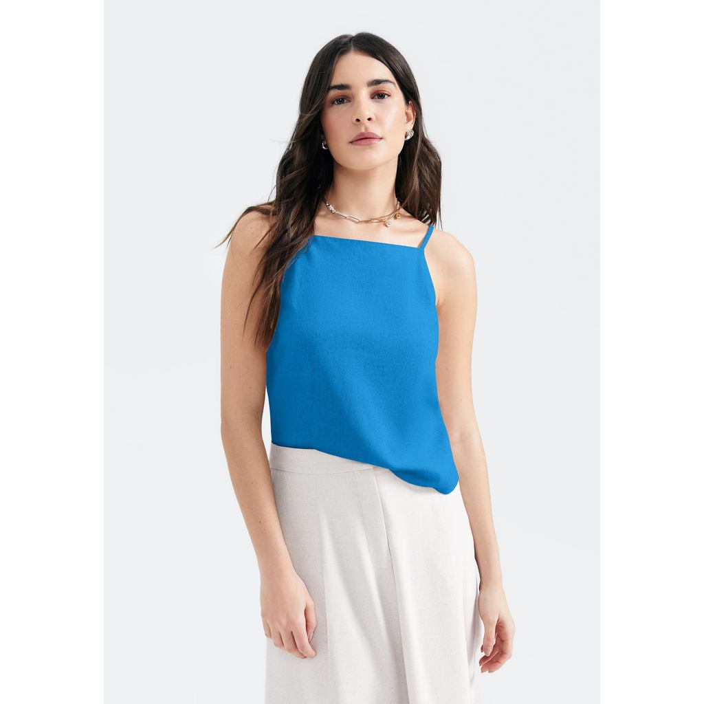 Regata Feminina Com Linho