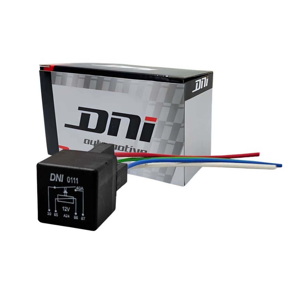 Kit Rele Acende Farol Automático Lâmpada H7 12v Com Chicote DNI7502 DNI0111 em Oferta na Shopee