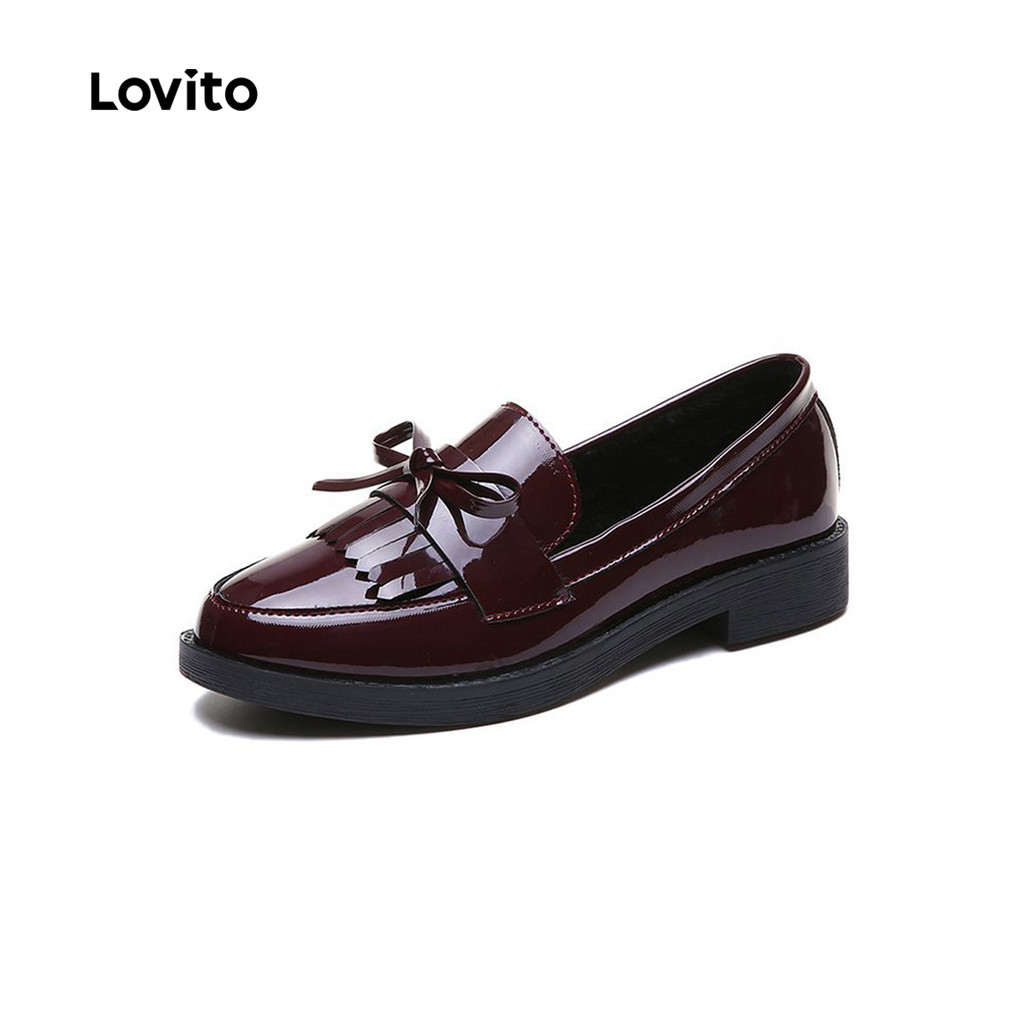 Lovito Sapatos de Barco Casuais Clássicos e Versáteis para mulheres LFA103012 em Oferta na Shopee
