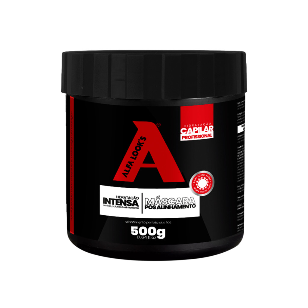 MÁSCARA PÓS ALINHAMENTO AMERICANO 500GR - ALFA LOOK'S