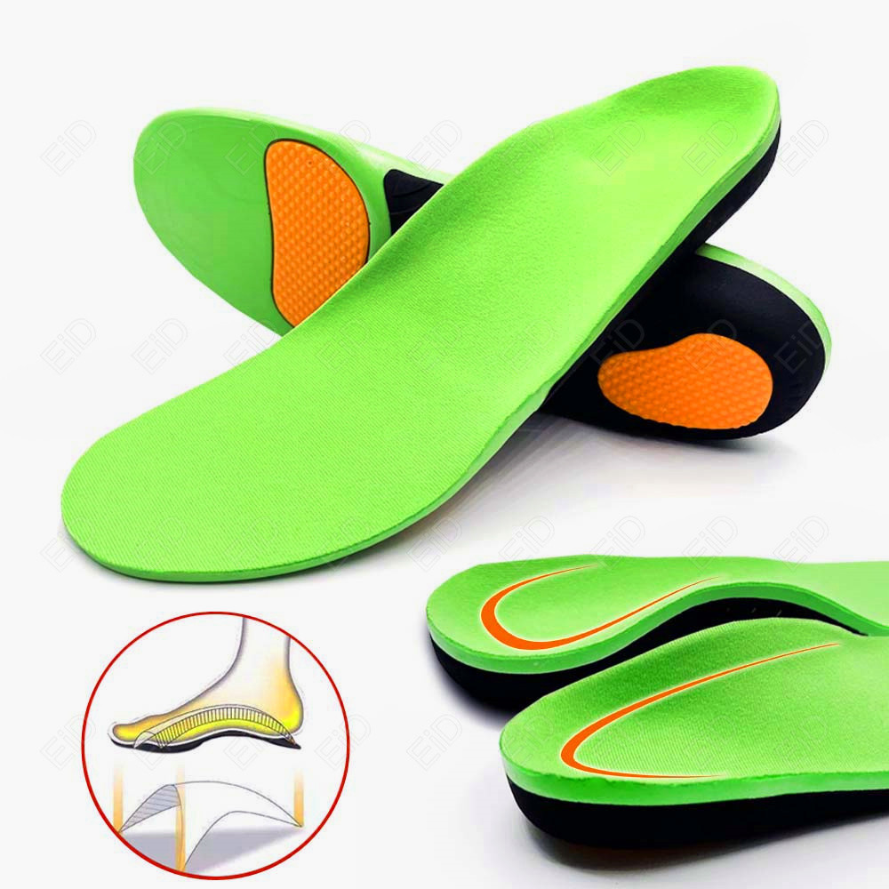 Palmilha Ortopédica verde /Suporte Para Pés/Almofada De L44 Amortecimento
