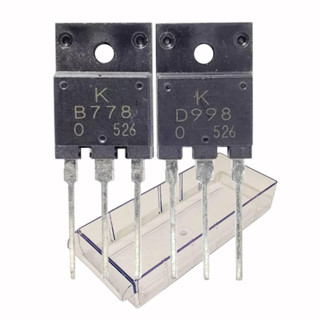 Transistor Par 2SB778 2SD998 (1 Par) B778 D998 - Novo em Oferta na Shopee