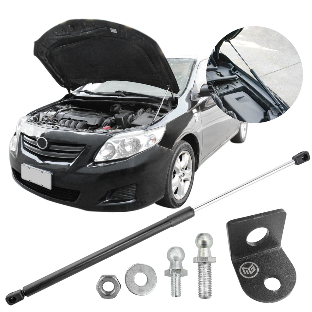 Kit Amortecedor Capô Sem Vareta Corolla Toyota 2009 2010 2011 a 2014 - Sem Vareta