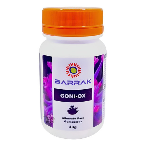 Barrak Goni Ox Alimento Corais Gonioporas Aquários 40g