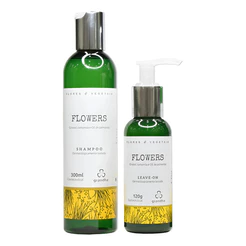 Grandha Flowers Shampoo 300ml E Leave-on 120g Delicados