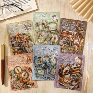 40 Peças Adesivos Românticos De Ritmo Lento Série PET Scrapbook Deco DIY em Oferta na Shopee