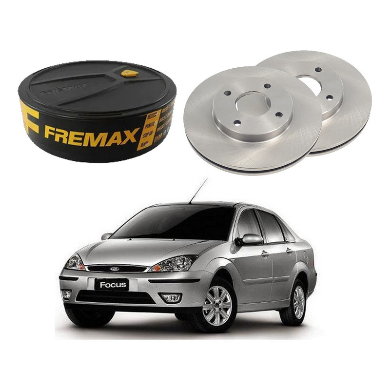 Disco Freio Dianteiro Focus Sedan 2.0 16v 2000 A 2005