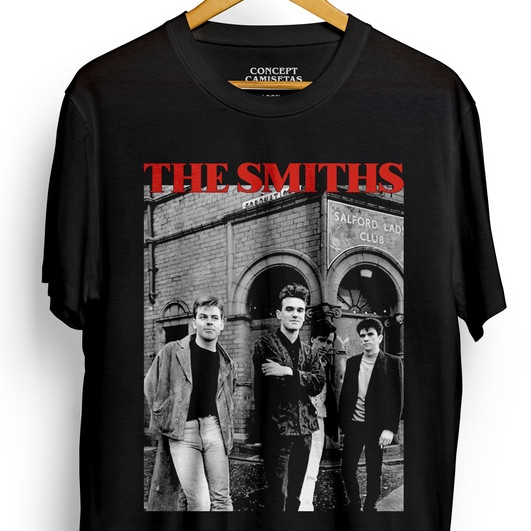 Camiseta Unissex Estampa The Smiths Banda - Camisa de Malha 100% Algodão - Envio Imediato - DR Bigorna